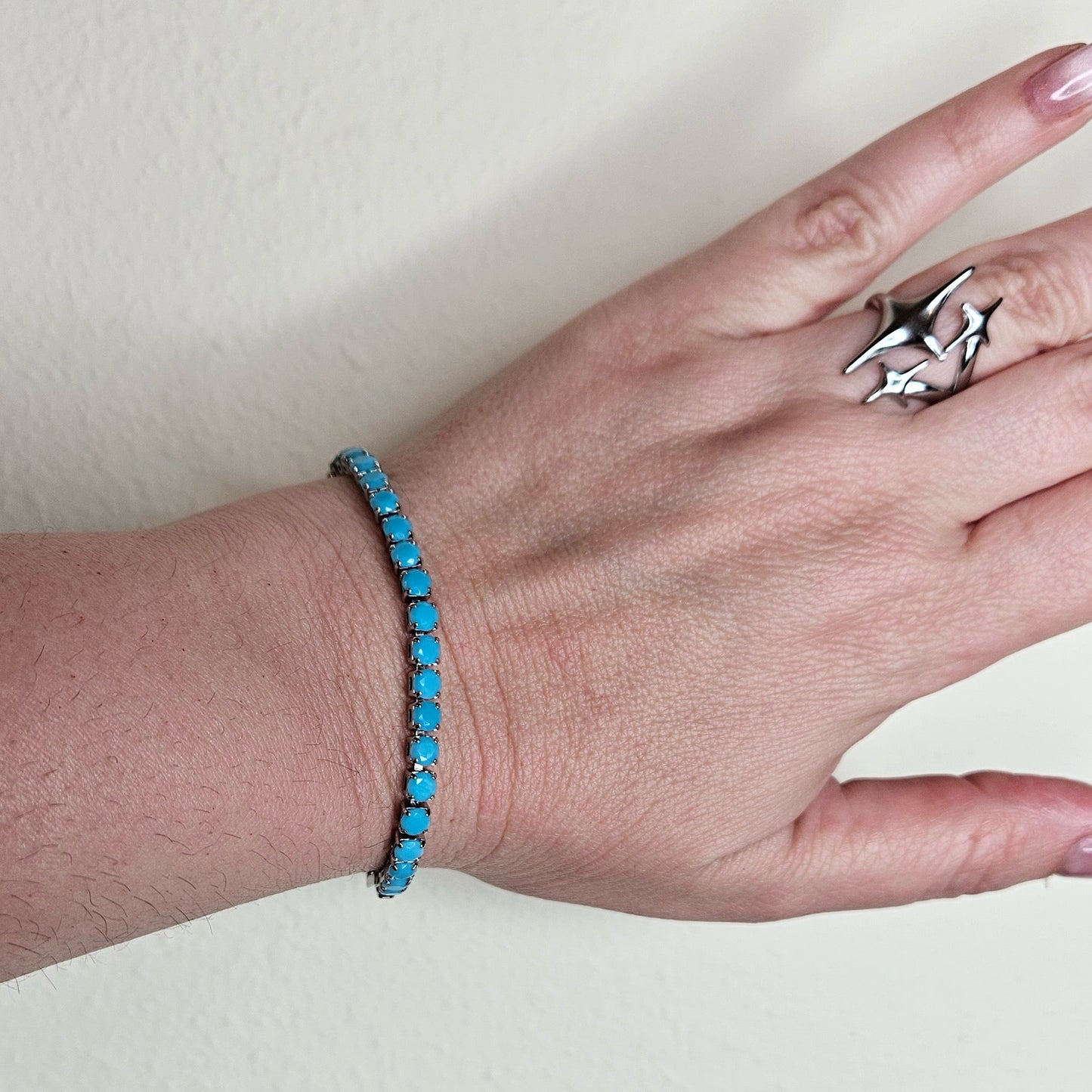 ✅ Dennis Turquoise Bracelet (Pulsera)