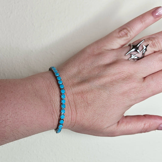 ✅ Dennis Turquoise Bracelet (Pulsera)