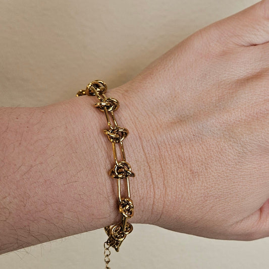 Pulsera ELENA Dorada