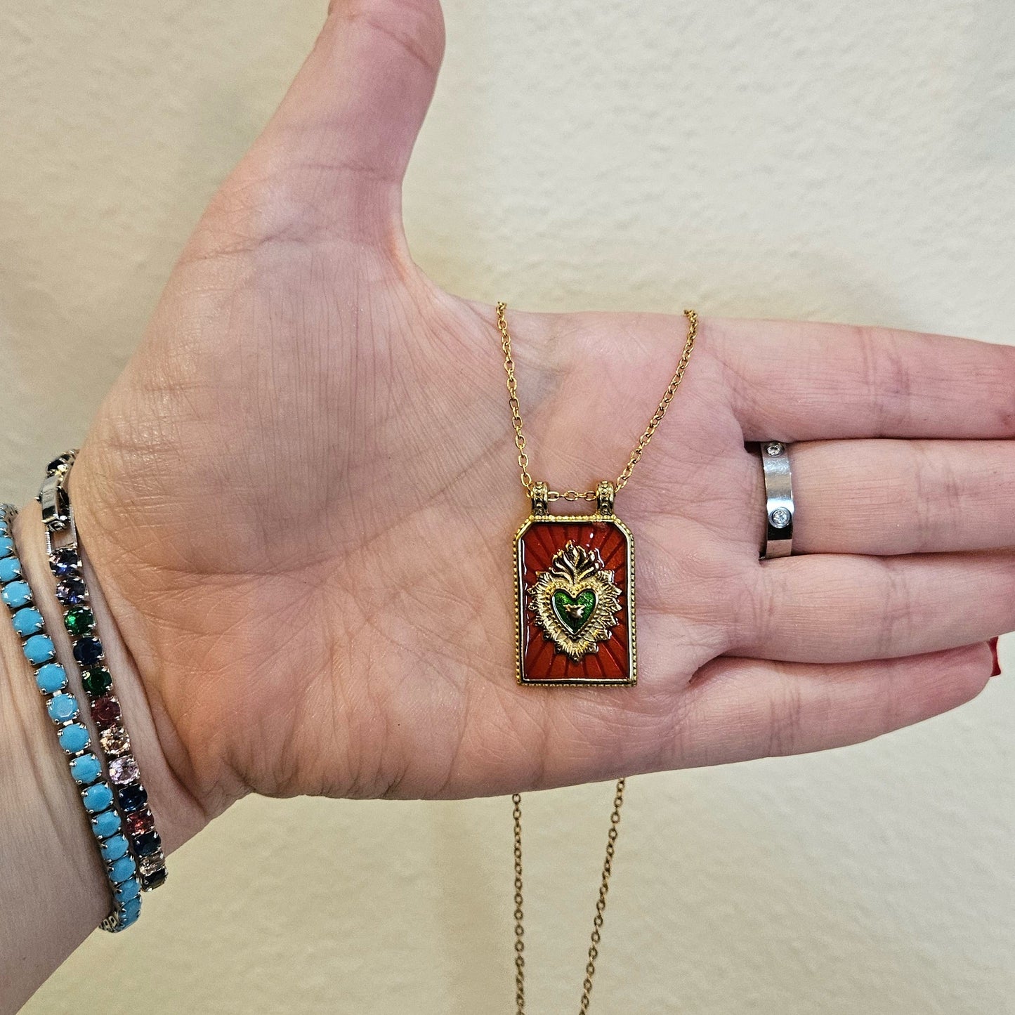 💚 Yesenia – Collar de acero inoxidable / Yesenia – Stainless Steel Necklace