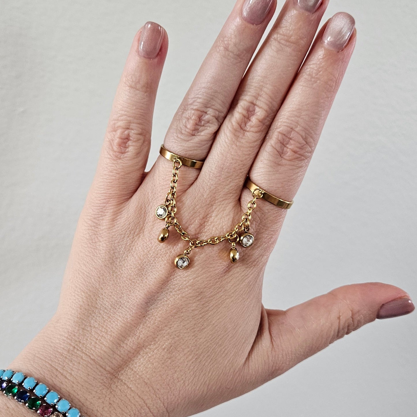 Isela – Double Stainless Steel Ring