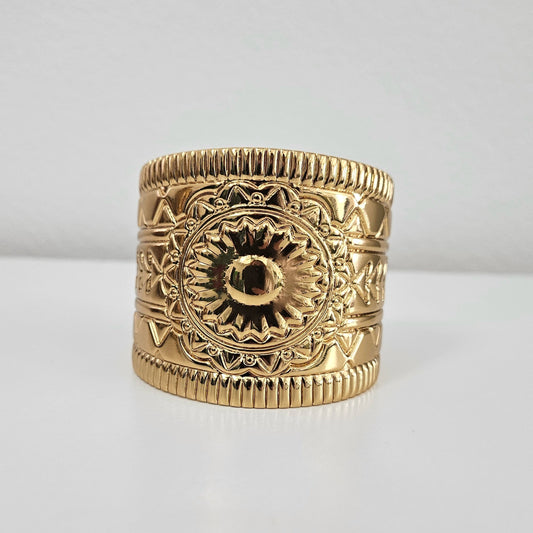 Zayda Gold Stainless Steel Bracelet (Pulsera)