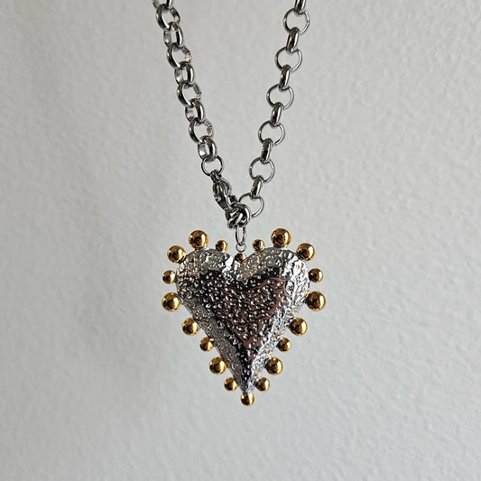 Mirsa Silver Chain Necklace (collar)
