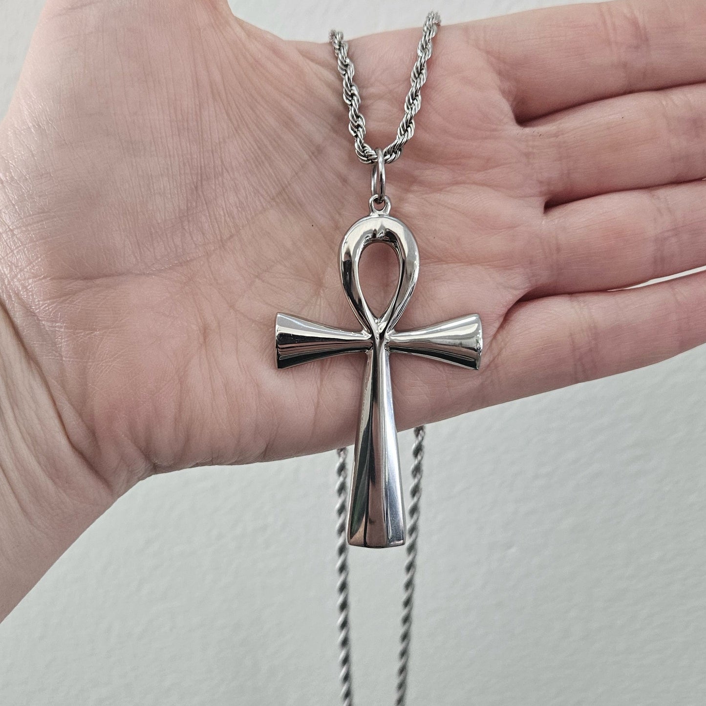 Nefra Necklace (Collar) Silver Stainless Steel