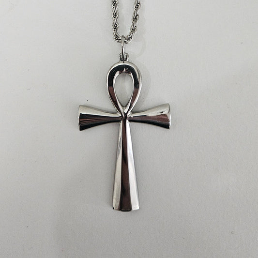 Nefra Necklace (Collar) Silver Stainless Steel