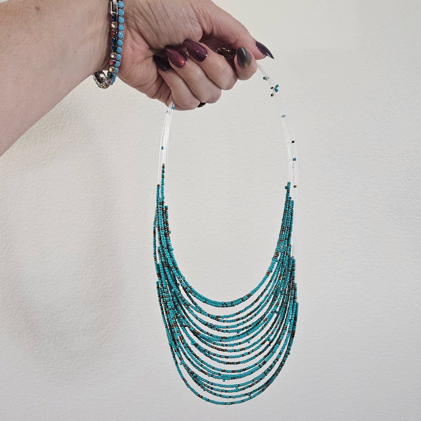 Mina Beaded Necklace (Necklace)