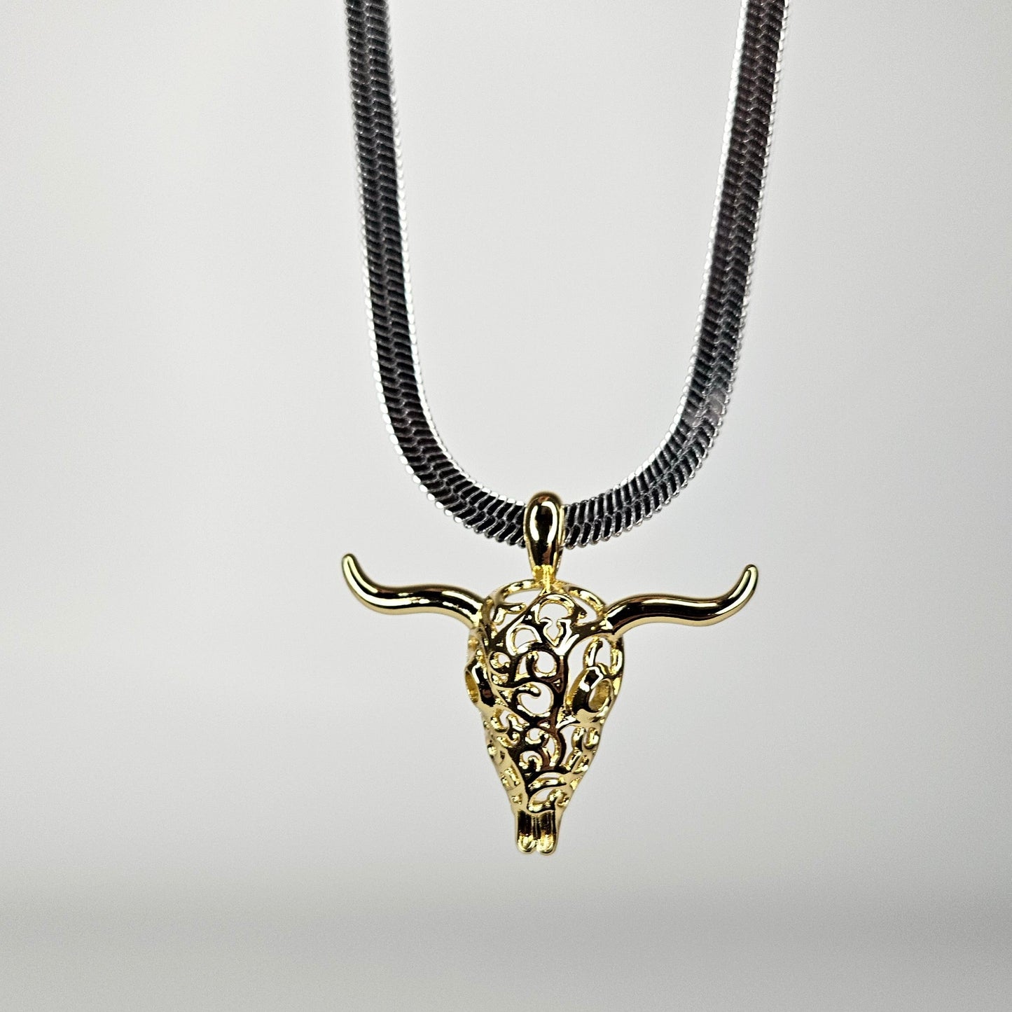 Bianca Silver Chain Necklace (Collar)