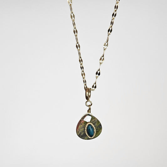 Collar Piedra Vintage