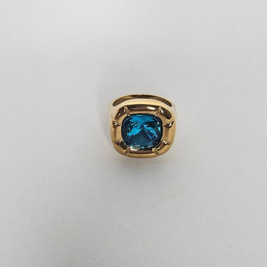 Azucena Ring Blue (Anillo)