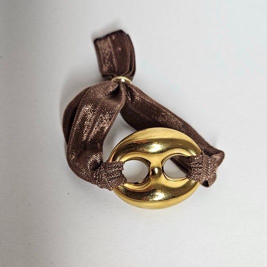 Regis Gold with Brown (Pulsera)