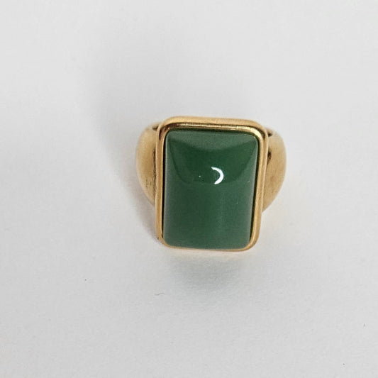 Orquídea Green Ring Stainless Steel (Anillo)