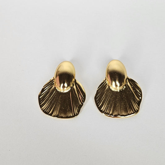Colorina Gold Stainless Steel Earrings (Aretes)