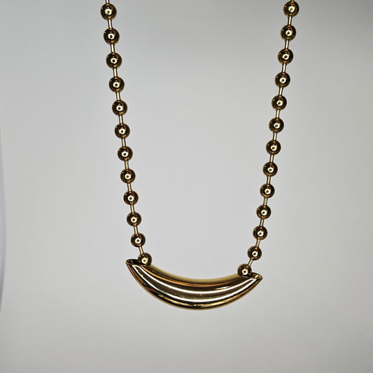 Karla Gold Stainless Steel Necklace (Collar)