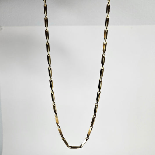 Euge Long 23.62 in Gold Stainless Steel Necklace (Collar)