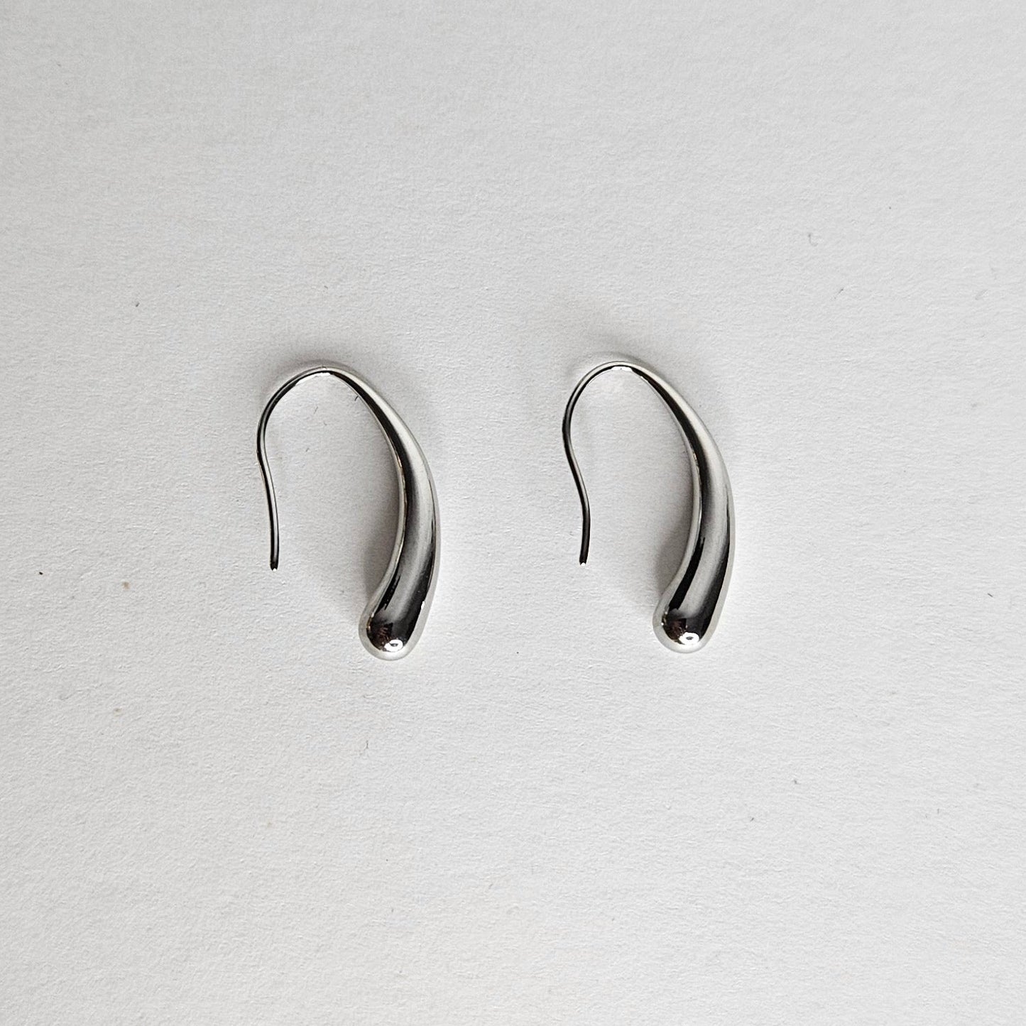 Vale Silver Stainless Steel Earrings (Aretes)