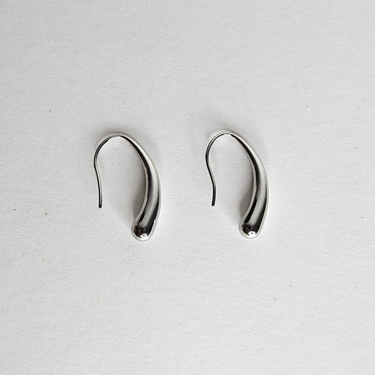 Vale Silver Stainless Steel Earrings (Aretes)