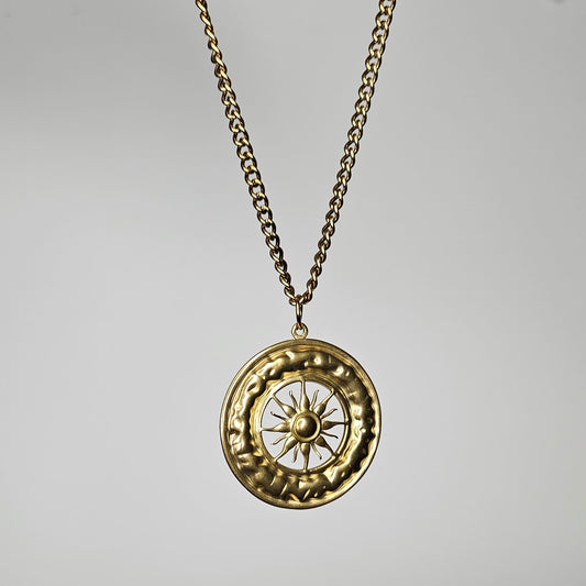 Ame Gold Stainless Steel Necklace (Collar)