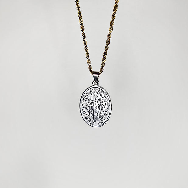 San Benito Medallion Necklace (Collar)