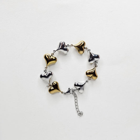 Amanda Bracelet Gold & Silver (Pulsera)
