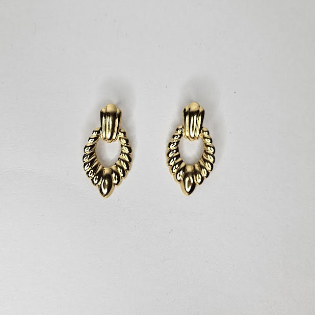 Mireya Gold Earrings (Aretes)