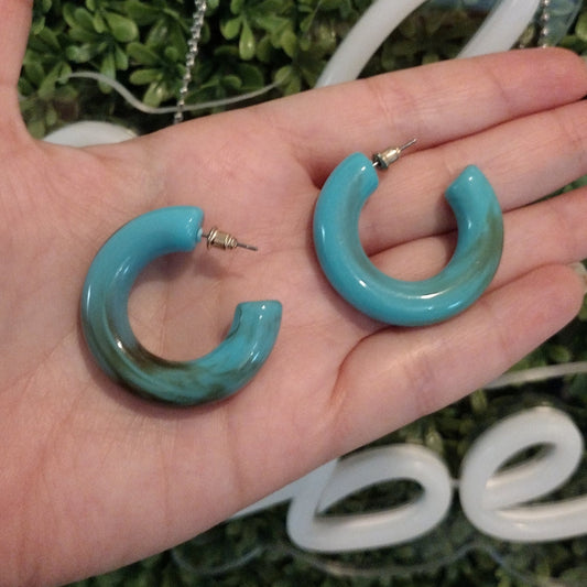 Aretes LENA Aqua
