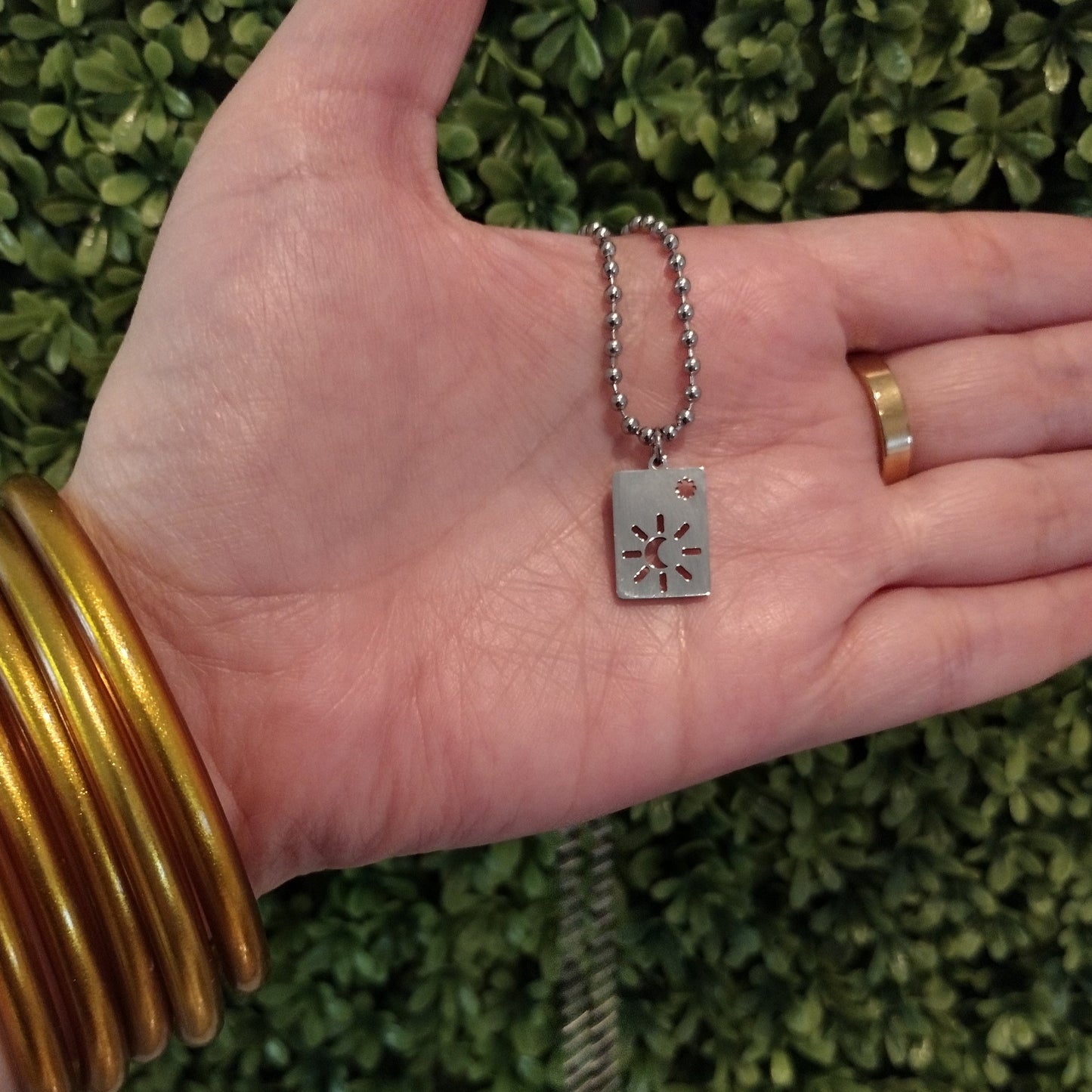 Collar PATRICIA Plateado