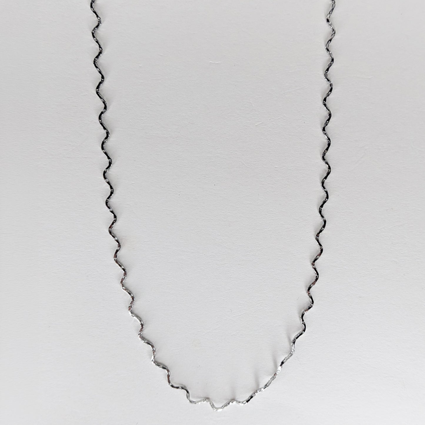 Maricela Silver Stainless Steel Necklace (Collar)