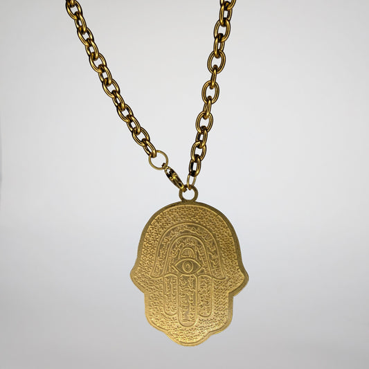 Alexia Gold Stainless Steel Necklace (Collar)