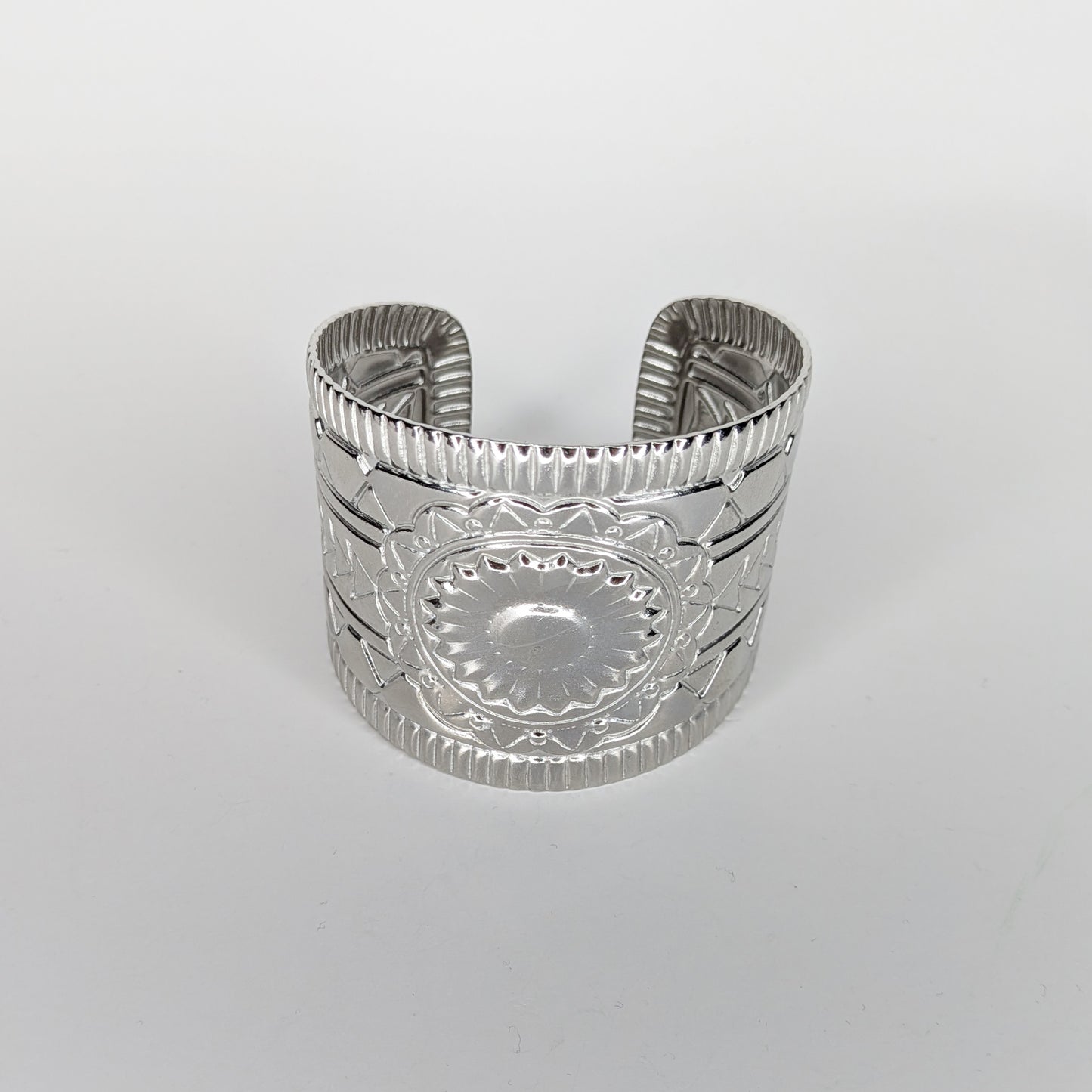 Zayda Cuff Stainless Steel (Pulsera)
