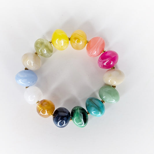 Ericka Multicolor Stainless Steel Bracelet (Pulsera)