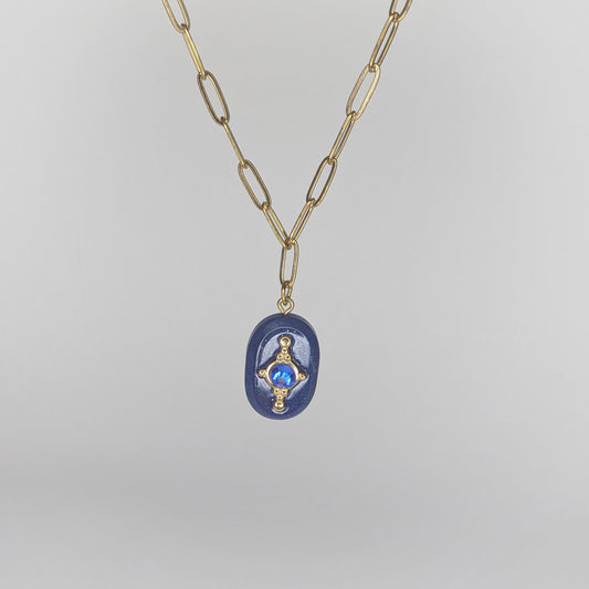 Rosina Gold Stainless Steel Necklace (Collar)