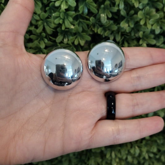 Aretes BELI Plateados