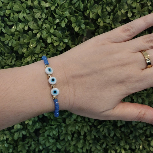 Pulseras Abby Azul (Chica)
