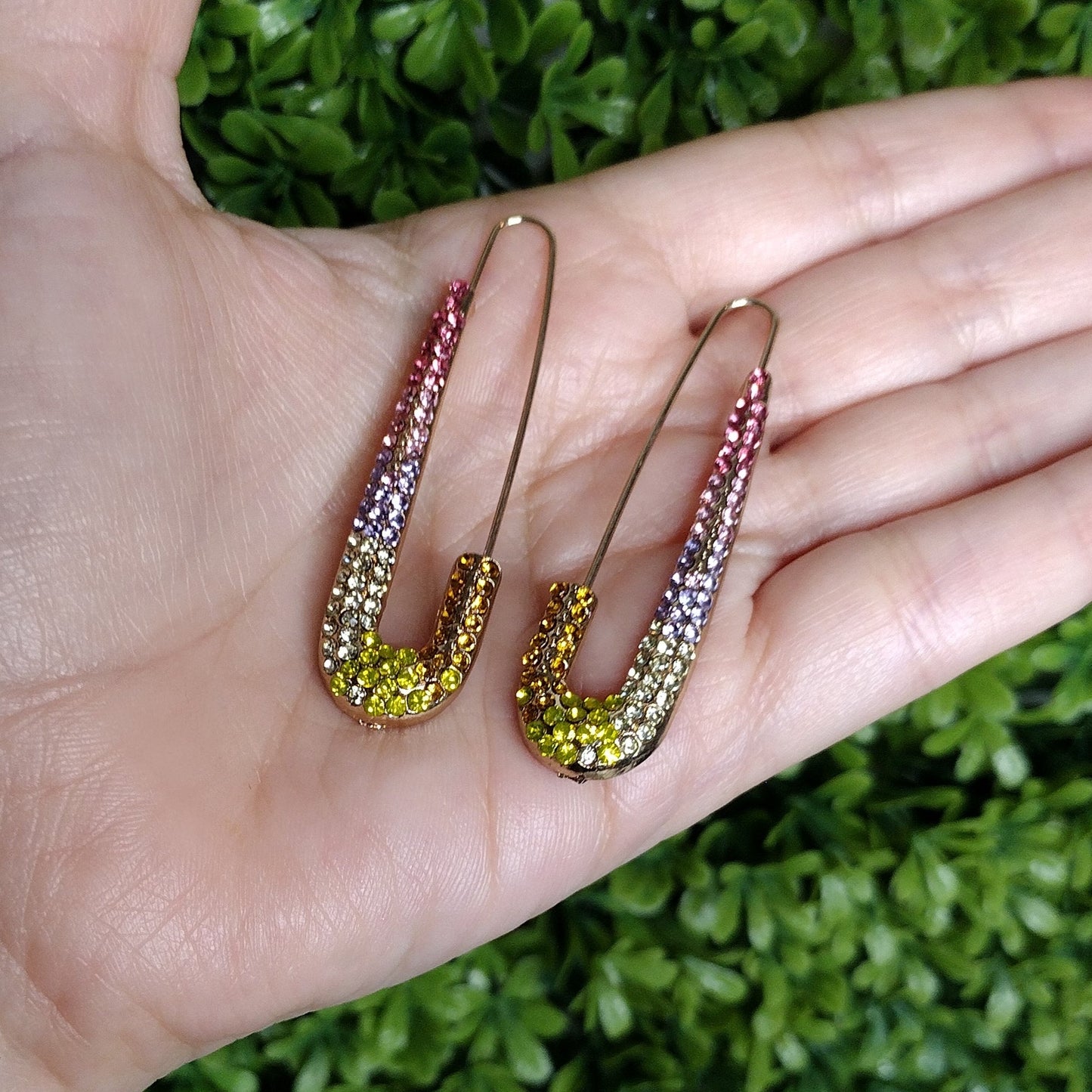 Aretes De Segurito De Colores