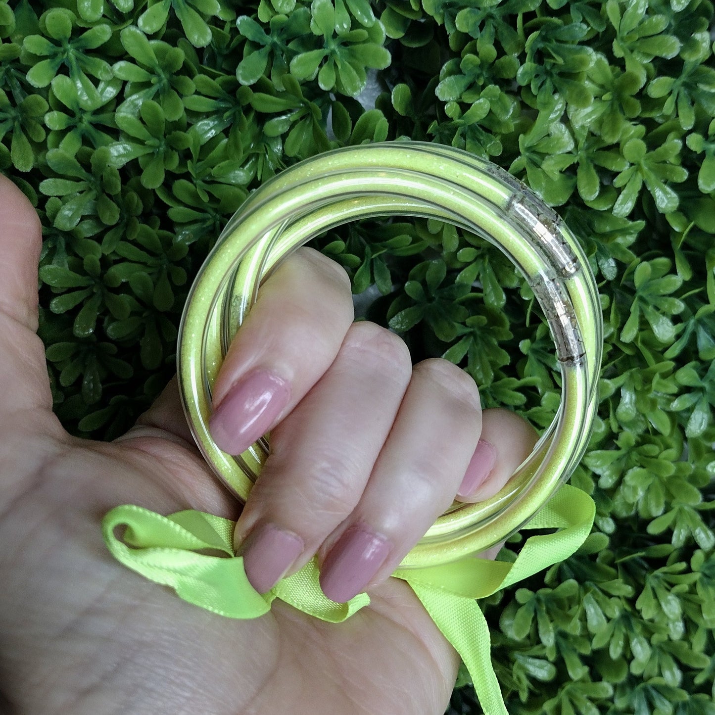 Pulseras De Gel Amarillas Fosfo Fosfo