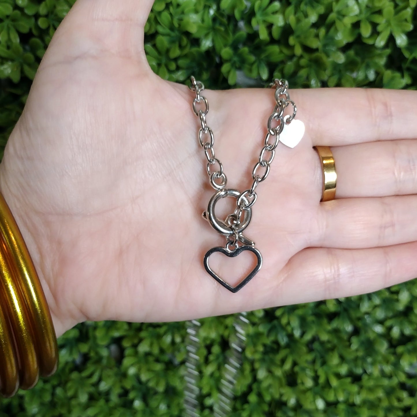 Collar De Corazon Sencillo