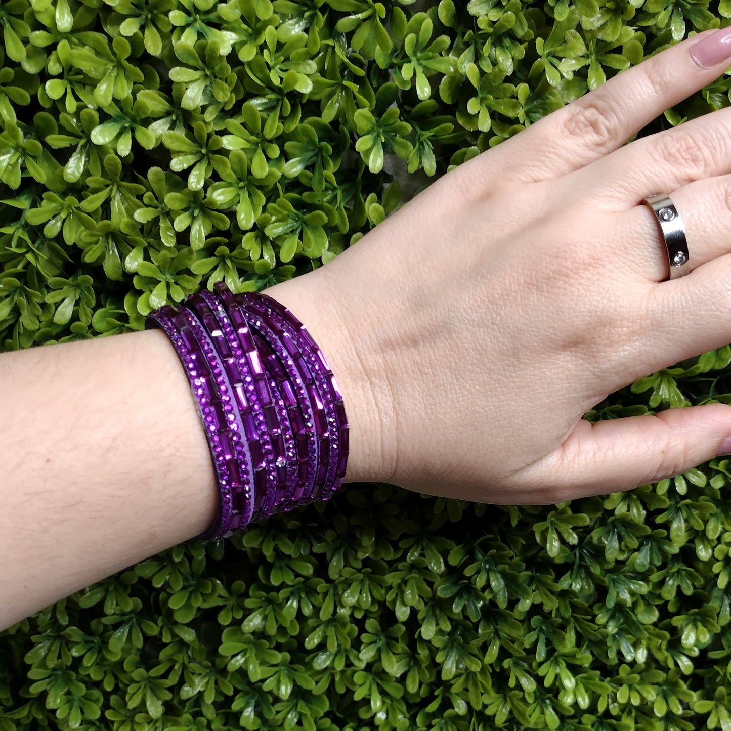 Pulsera SORAYA Morada