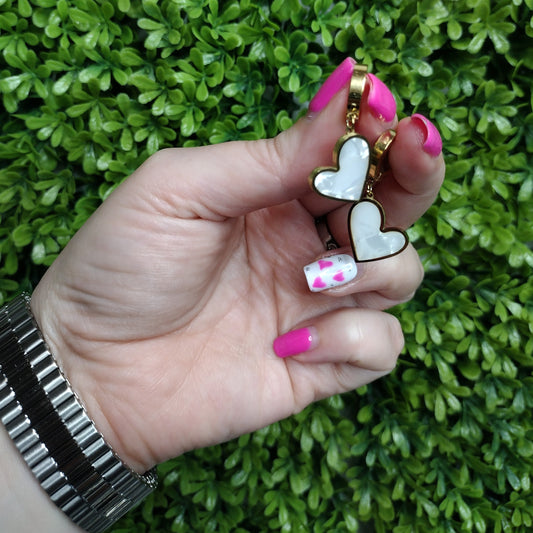 Aretes ISABELLA Blancos