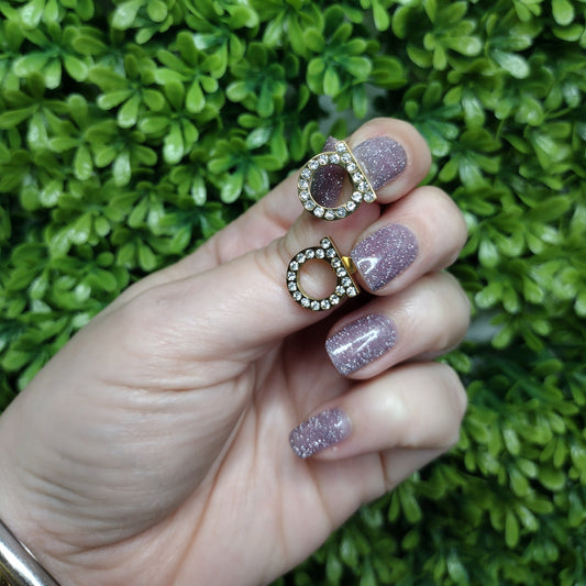 Aretes GIOVANNA Dorados Con Piedritas