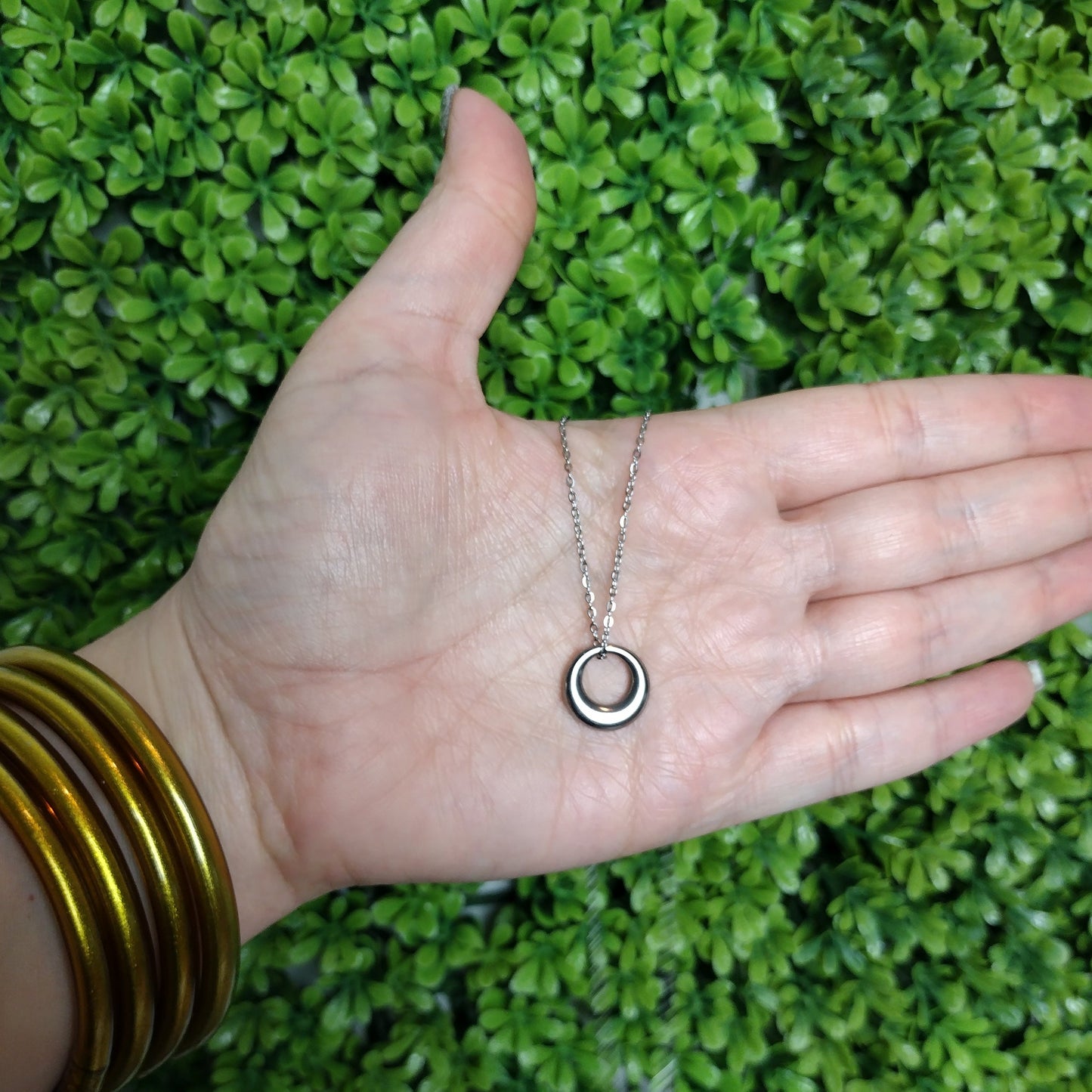 Collar NANCY Plateado