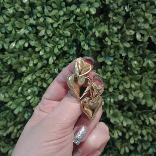 Aretes CELINA Dorados