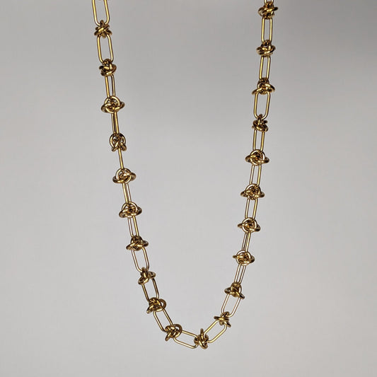 Elena Stainless Steel Necklace (Collar)