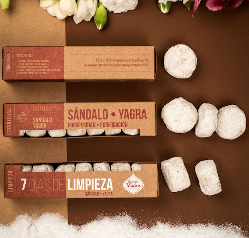 Limpieza 7 dias SAGRADA MADRE YAGRA Y SANDALO