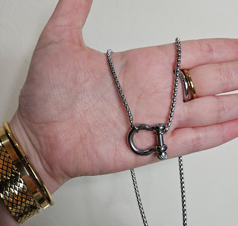 Collar MARCE Plateado