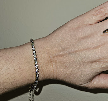 Pulsera TERE Plateada 3mm