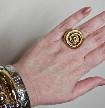 Anillo CAROLINE Dorado