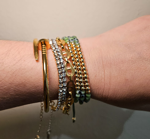 Pulsera TERE Dorada 3mm