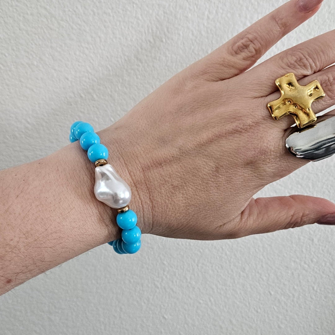 Ivette Blue Bracelet (Pulsera)