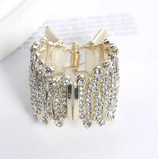 Broche Tipo Pinza Dorada