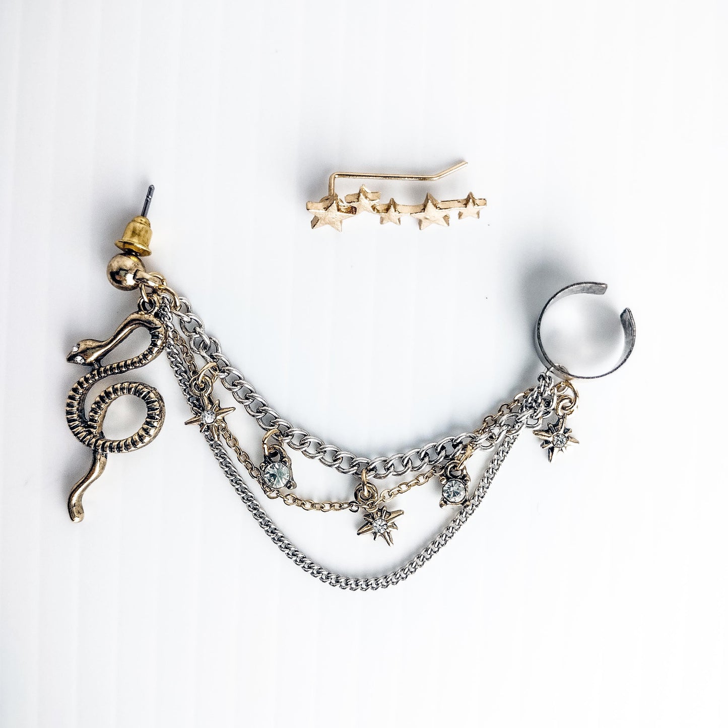 Aretes Trepadores 2 Estilos